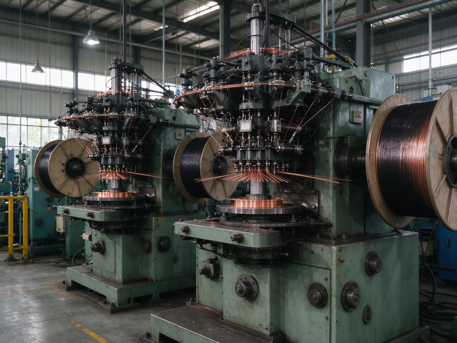 Braiding & shielding at Dongguan Puxu